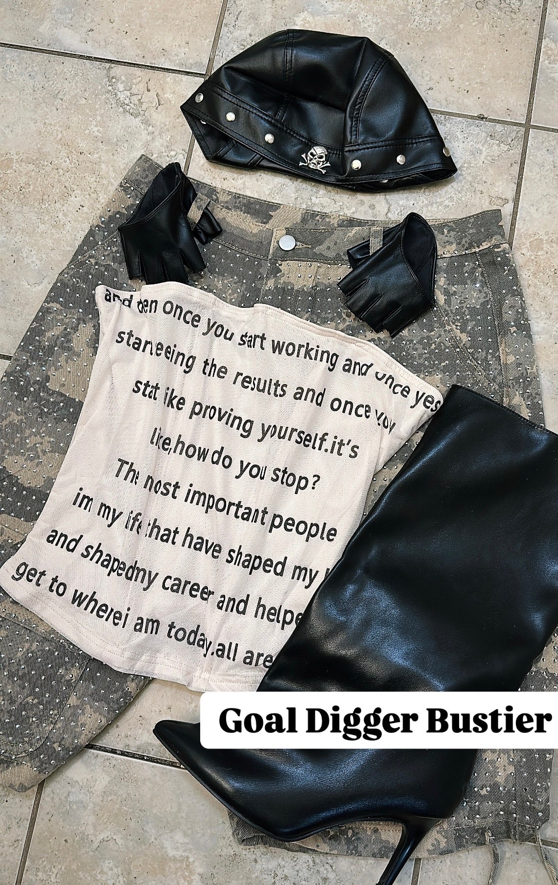 Goal Digger Bustier