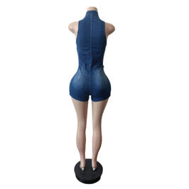 Official Girl Denim Romper
