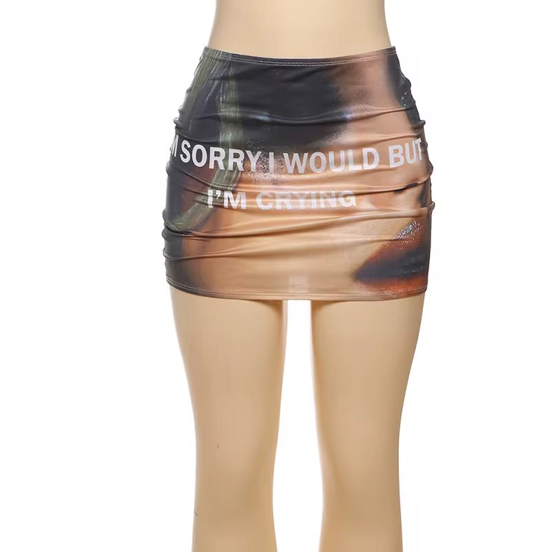 Dramatic Mini Skirt