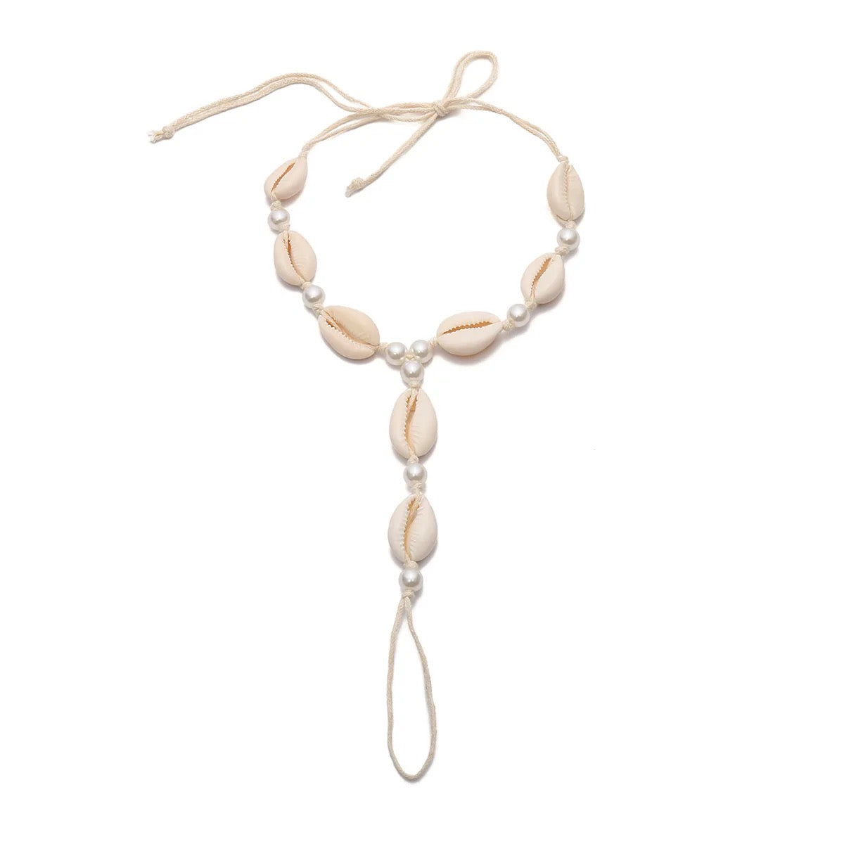Prosperity Conch Shell Anklet