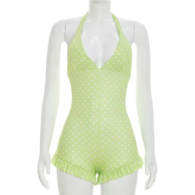 Honeydew Dukes Romper