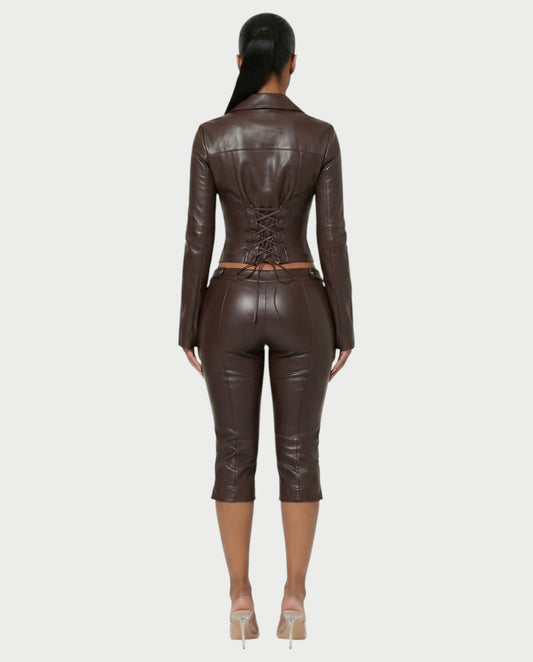 Major Pain Capri Leather Set