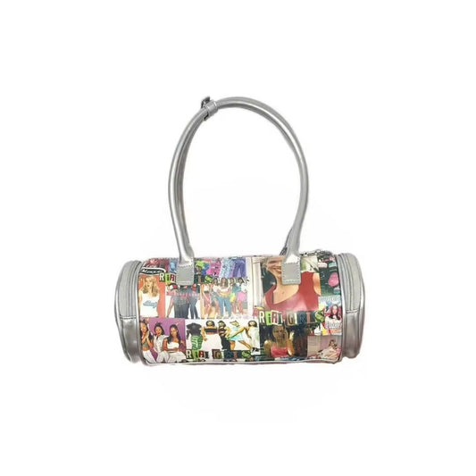 Material Girl Barrel Bag