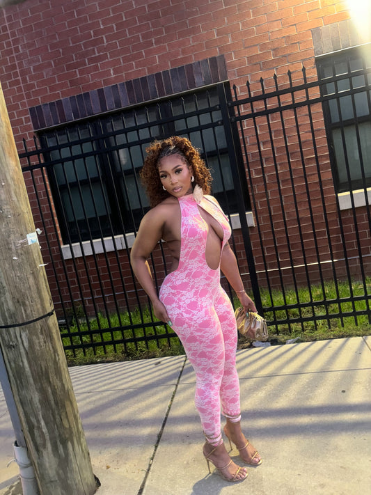 Sultry Lace Jumpsuit
