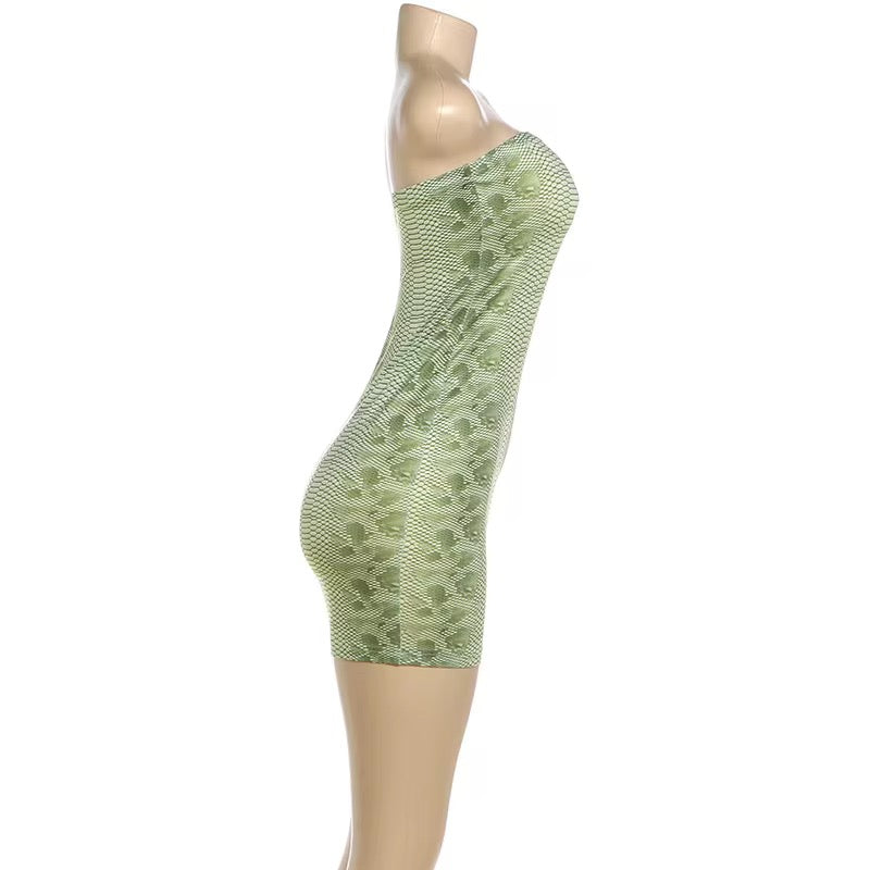 Cobra Mini Dress