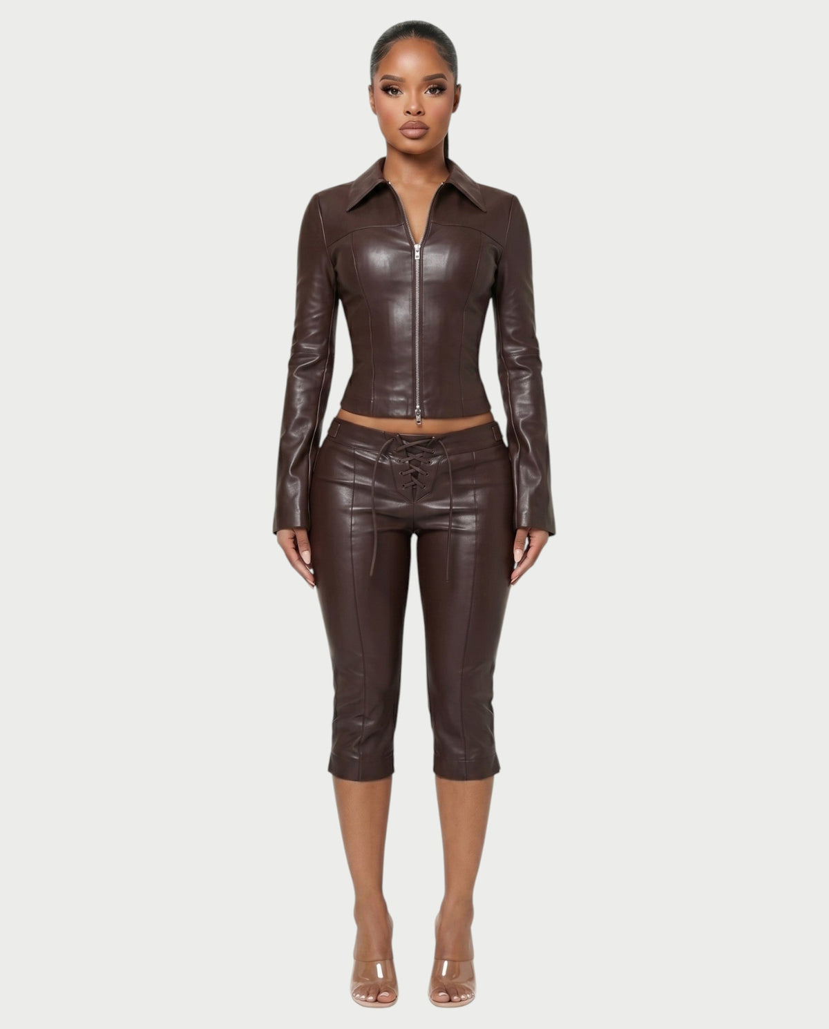 Major Pain Capri Leather Set